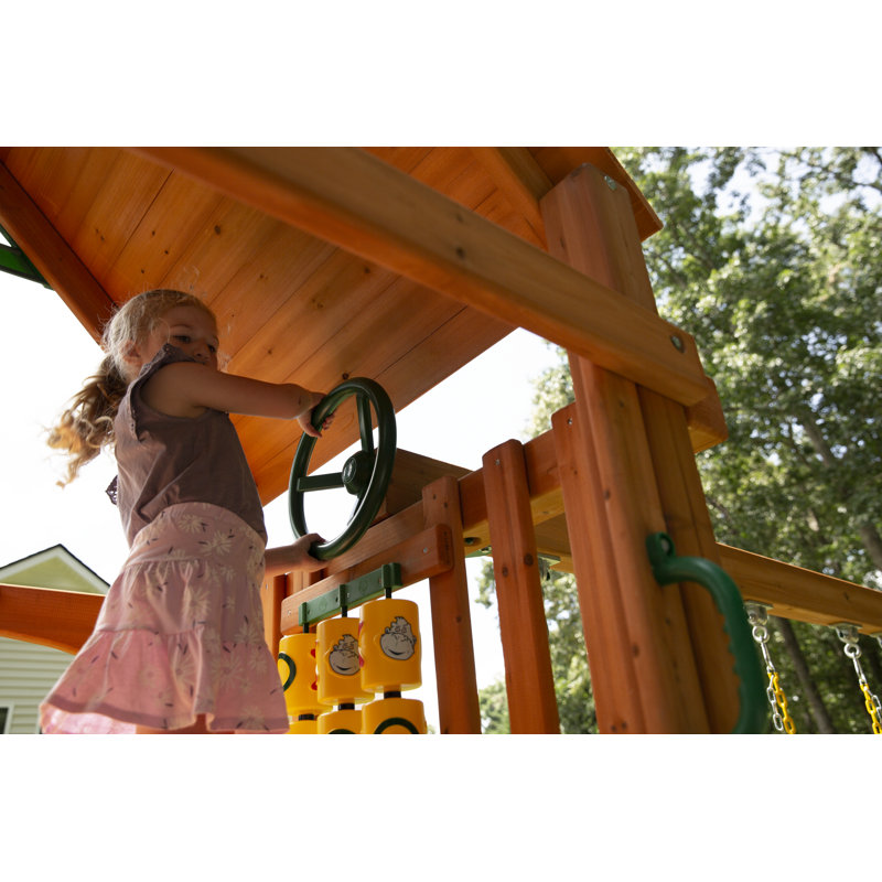 Gorilla Playsets Mountaineer Swing Set & Reviews Wayfair